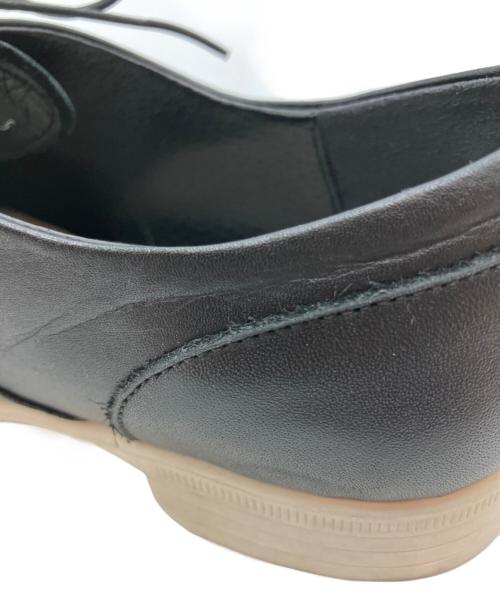 travel shoes by chausser（トラベルシューズバイショセ）travel shoes by chausser (トラベルシューズバイショセ) レースアップシューズ ブラック サイズ:35の古着・服飾アイテム