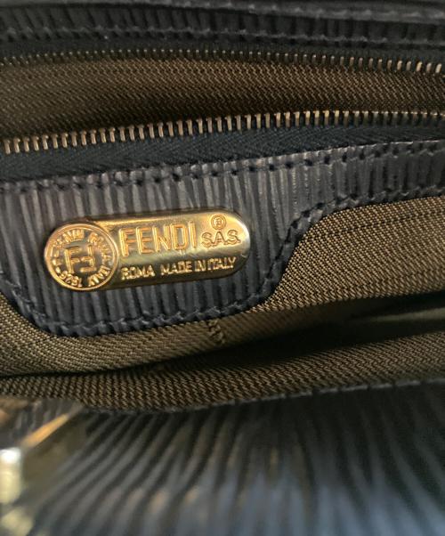 FENDI（フェンディ）FENDI (フェンディ) ヴィンテージ ショルダーバッグ ネイビーの古着・服飾アイテム