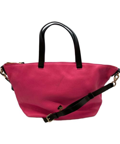 Kate Spade（ケイトスペード）Kate Spade (ケイトスペード) 2WAYバッグ ピンクの古着・服飾アイテム