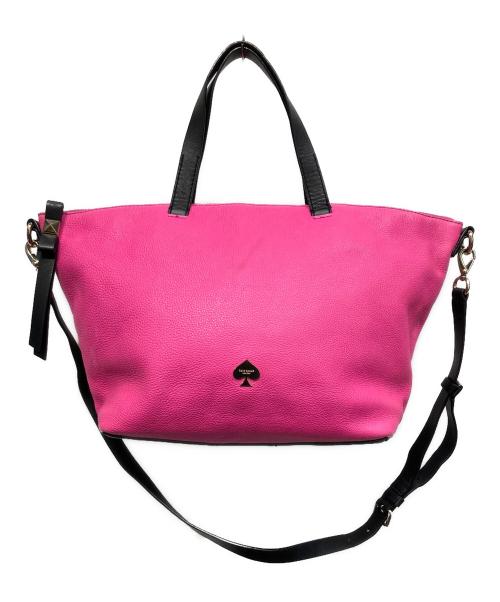 Kate Spade（ケイトスペード）Kate Spade (ケイトスペード) 2WAYバッグ ピンクの古着・服飾アイテム