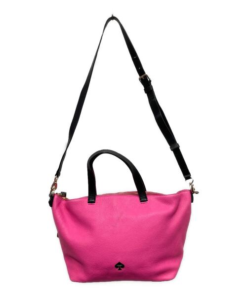 Kate Spade（ケイトスペード）Kate Spade (ケイトスペード) 2WAYバッグ ピンクの古着・服飾アイテム