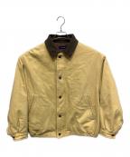 NAUTICAノーティカ）の古着「ダック地ジャケット 裏地キルト 中綿ジャケット」｜キャメル