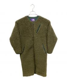 THE NORTHFACE PURPLELABEL（ザ・ノースフェイス パープルレーベル）の古着「ウールボアフリースフィールドロングコート NAW2050N」｜オリーブ