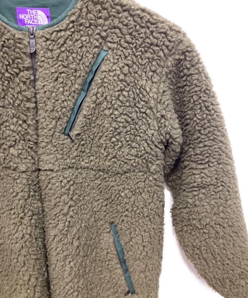 THE NORTHFACE PURPLELABEL（ザ・ノースフェイス パープルレーベル）THE NORTHFACE PURPLELABEL (ザ・ノースフェイス パープルレーベル) ウールボアフリースフィールドロングコート NAW2050N オリーブ サイズ:Sの古着・服飾アイテム