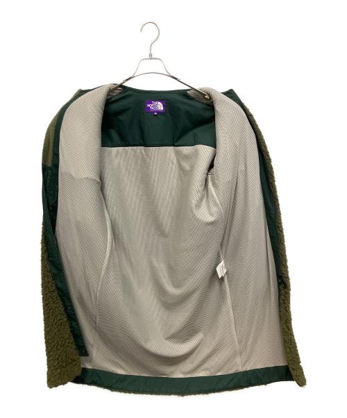 THE NORTHFACE PURPLELABEL（ザ・ノースフェイス パープルレーベル）THE NORTHFACE PURPLELABEL (ザ・ノースフェイス パープルレーベル) ウールボアフリースフィールドロングコート NAW2050N オリーブ サイズ:Sの古着・服飾アイテム
