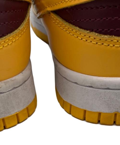Nike Dunk Low Retro（ナイキ ダンク ロー レトロ）Nike Dunk Low Retro (ナイキ ダンク ロー レトロ) ユニバーシティゴールド アンド ディープマルーン イエロー サイズ:26.5cmの古着・服飾アイテム
