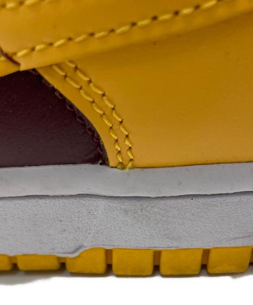 Nike Dunk Low Retro（ナイキ ダンク ロー レトロ）Nike Dunk Low Retro (ナイキ ダンク ロー レトロ) ユニバーシティゴールド アンド ディープマルーン イエロー サイズ:26.5cmの古着・服飾アイテム