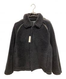 stein（シュタイン）の古着「ウールファーフライトジャケット」｜ブラック