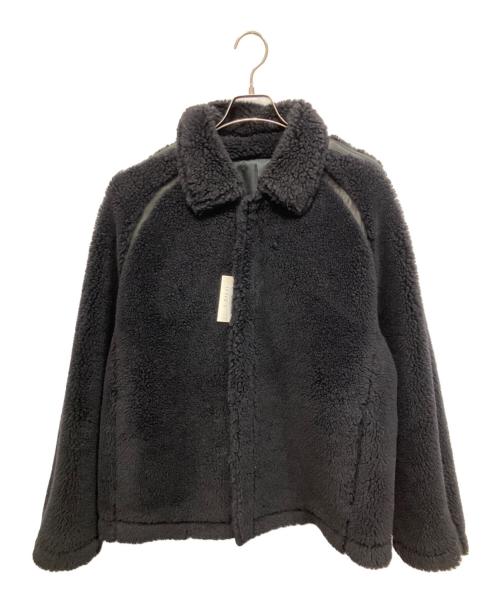 stein（シュタイン）stein (シュタイン) ウールファーフライトジャケット ブラック サイズ:S 未使用品の古着・服飾アイテム