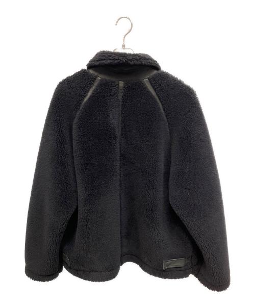 stein（シュタイン）stein (シュタイン) ウールファーフライトジャケット ブラック サイズ:S 未使用品の古着・服飾アイテム