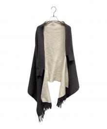 FENNEL（フェンネル）の古着「ニットストール」｜ブラウン