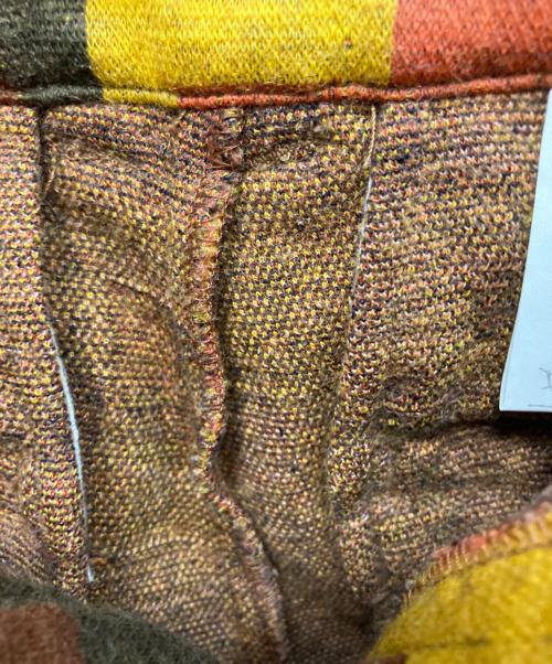 beauty:beast（ビューティービースト）beauty:beast (ビューティービースト) カモフラージュ ウール 90’s パンツ オレンジ サイズ:2の古着・服飾アイテム