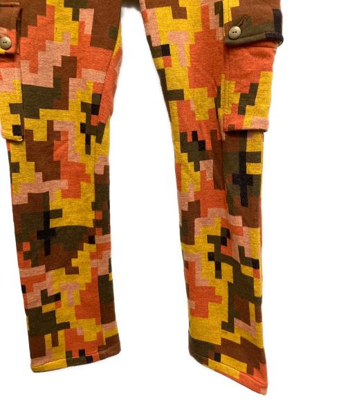 beauty:beast（ビューティービースト）beauty:beast (ビューティービースト) カモフラージュ ウール 90’s パンツ オレンジ サイズ:2の古着・服飾アイテム