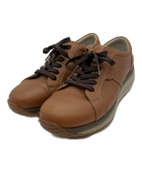 Joya（ジョーヤ）Joya (ジョーヤ) レザーコンフォートシューズ ブラウン サイズ:25cmの古着・服飾アイテム