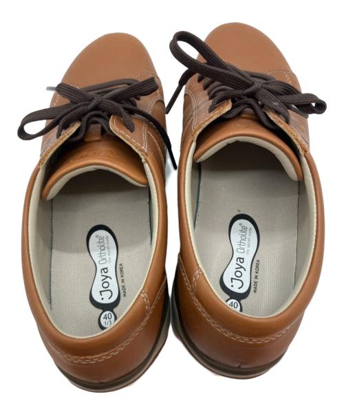 Joya（ジョーヤ）Joya (ジョーヤ) レザーコンフォートシューズ ブラウン サイズ:25cmの古着・服飾アイテム
