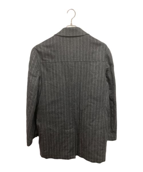 Luciano Di Martina（ルチアーノ ディ マルティーナ）Luciano Di Martina (ルチアーノ ディ マルティーナ) ステンカラーコート グレー サイズ:56の古着・服飾アイテム