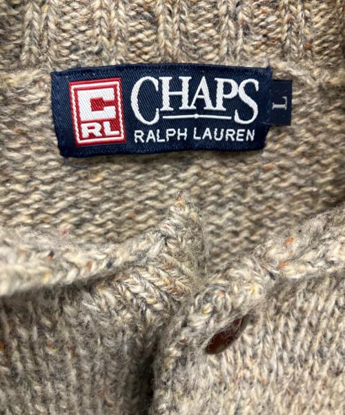 CHAPS RALPH LAUREN（チャップス ラルフローレン）CHAPS RALPH LAUREN (チャップス ラルフローレン) 90s 厚手ニット ブラウン サイズ:Lの古着・服飾アイテム