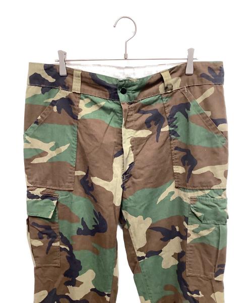 GAME WINNER（ゲーム・ウィナー）GAME WINNER (ゲーム・ウィナー) 70s ファスナー：42 TALON ベイカーパンツ グリーン サイズ:40の古着・服飾アイテム