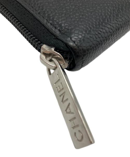 CHANEL（シャネル）CHANEL (シャネル) ココマーク長財布 ブラックの古着・服飾アイテム