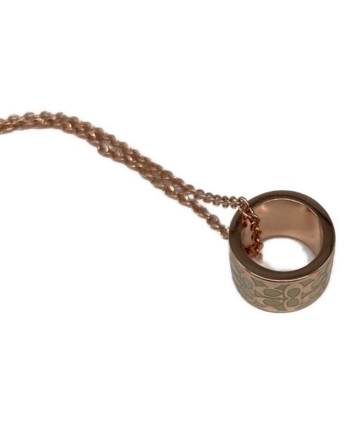 COACH（コーチ）COACH (コーチ) リング3連ネックレスの古着・服飾アイテム