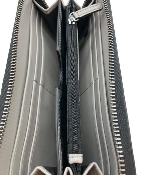 MICHAEL KORS（マイケル・コース）MICHAEL KORS (マイケル・コース) ラウンドファスナー 長財布 36S4LCOZ3L グレーの古着・服飾アイテム