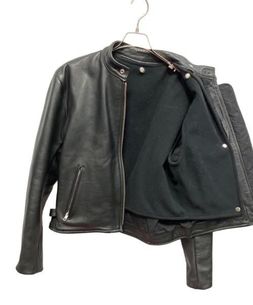 SEVEN ARROWS（セブンアローズ）SEVEN ARROWS (セブンアローズ) シングルライダースジャケット ブラック サイズ:44の古着・服飾アイテム