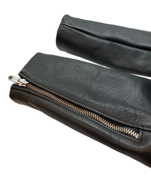 SEVEN ARROWS（セブンアローズ）SEVEN ARROWS (セブンアローズ) シングルライダースジャケット ブラック サイズ:44の古着・服飾アイテム