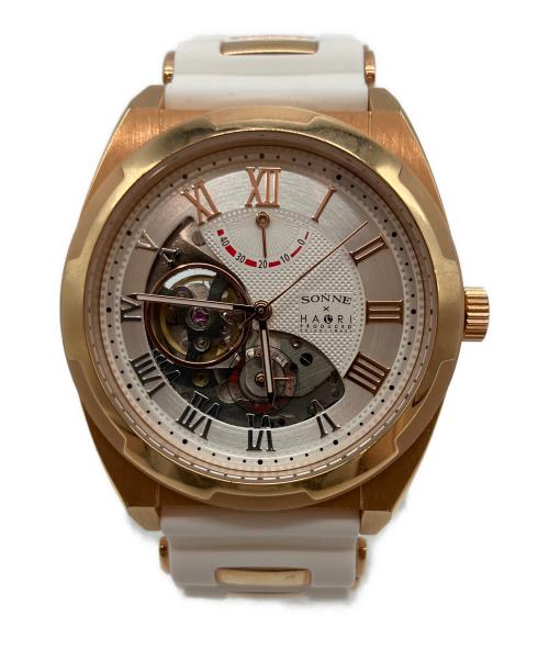 SONNE（ゾンネ）SONNE (ゾンネ) HAORI (ハオリ) 自動巻き 腕時計 ホワイトの古着・服飾アイテム