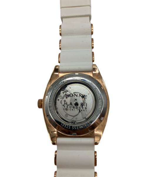 SONNE（ゾンネ）SONNE (ゾンネ) HAORI (ハオリ) 自動巻き 腕時計 ホワイトの古着・服飾アイテム