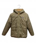 Patagoniaパタゴニア）の古着「キッズ・リバーシブル・レディ・フレディ・フーディ」｜オリーブ