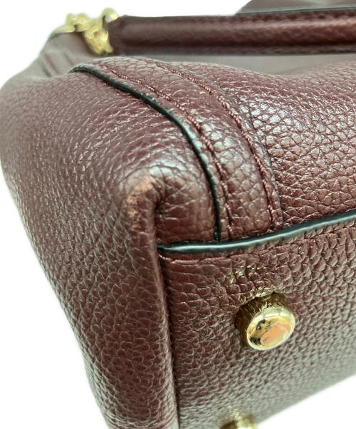 COACH（コーチ）COACH (コーチ) チェーンバッグ トートバッグ ワインレッドの古着・服飾アイテム