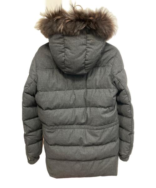 TATRAS（タトラス）TATRAS (タトラス) ラクーンファー ダウンコート ブラック サイズ:3の古着・服飾アイテム