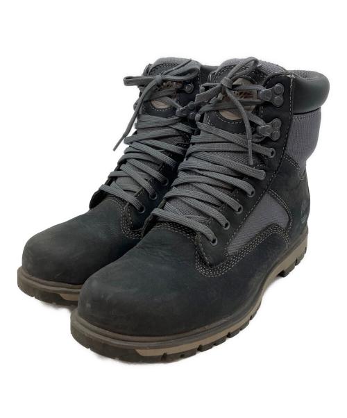 Timberland（ティンバーランド）Timberland (ティンバーランド) ウォータープルーフ レザー＆ファブリックブーツ ブラック サイズ:25.5㎝の古着・服飾アイテム