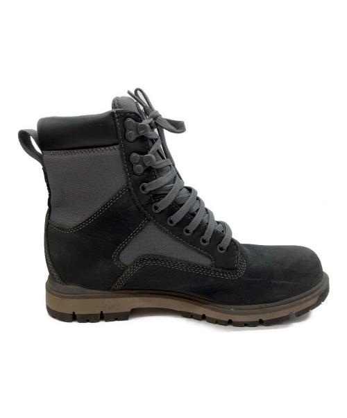 Timberland（ティンバーランド）Timberland (ティンバーランド) ウォータープルーフ レザー＆ファブリックブーツ ブラック サイズ:25.5㎝の古着・服飾アイテム