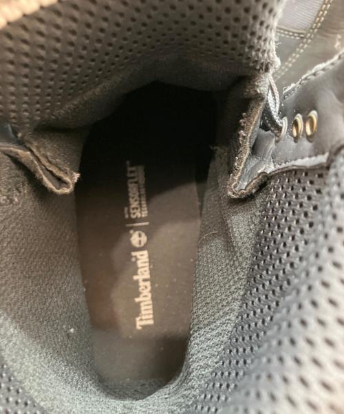 Timberland（ティンバーランド）Timberland (ティンバーランド) ウォータープルーフ レザー＆ファブリックブーツ ブラック サイズ:25.5㎝の古着・服飾アイテム