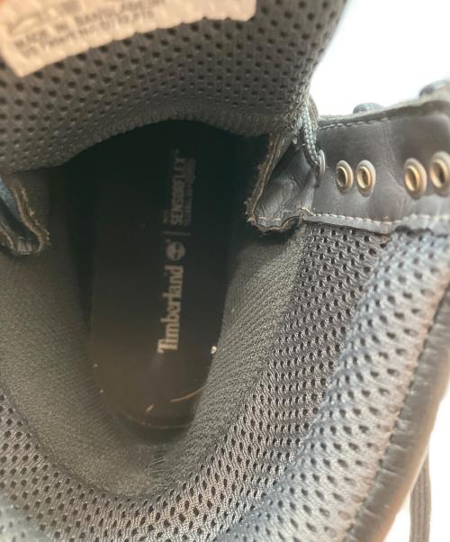 Timberland（ティンバーランド）Timberland (ティンバーランド) ウォータープルーフ レザー＆ファブリックブーツ ブラック サイズ:25.5㎝の古着・服飾アイテム