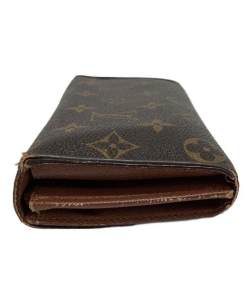 LOUIS VUITTON（ルイ ヴィトン）LOUIS VUITTON (ルイ ヴィトン) ポルトフォイユ・サラ 長財布 ブラウンの古着・服飾アイテム