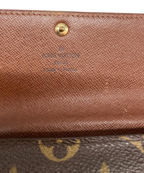 LOUIS VUITTON（ルイ ヴィトン）LOUIS VUITTON (ルイ ヴィトン) ポルトフォイユ・サラ 長財布 ブラウンの古着・服飾アイテム