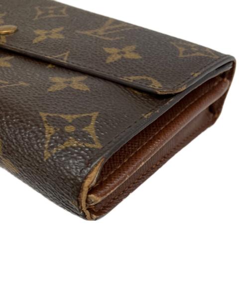 LOUIS VUITTON（ルイ ヴィトン）LOUIS VUITTON (ルイ ヴィトン) ポルトフォイユ・サラ 長財布 ブラウンの古着・服飾アイテム