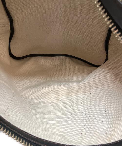 COACH（コーチ）COACH (コーチ) コーテッド キャンバス シグネチャー ポーチ付きトートバッグ ブラウンの古着・服飾アイテム