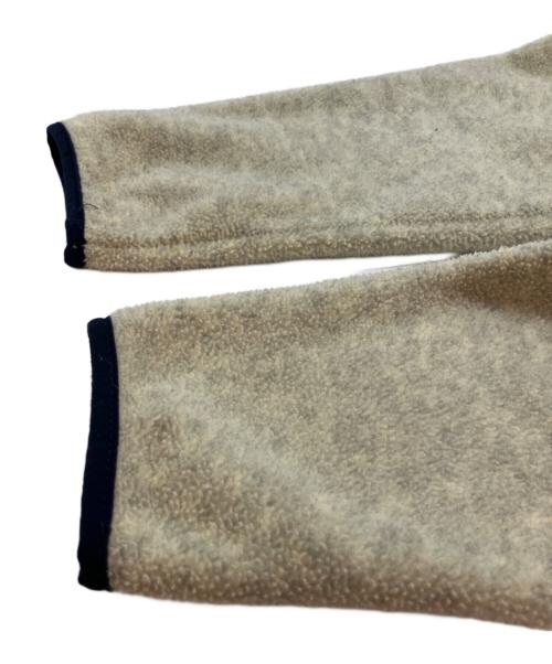 Patagonia（パタゴニア）Patagonia (パタゴニア) シンチラ スナップT プルオーバーフリースジャケット ベージュ サイズ:XSの古着・服飾アイテム