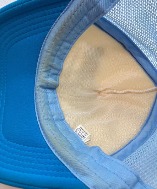 A BATHING APE（ア ベイシング エイプ）A BATHING APE (ア ベイシング エイプ) メッシュキャップ スカイブルー×ホワイト サイズ:FREEの古着・服飾アイテム