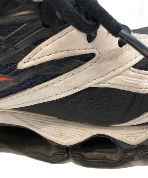 MIZUNO（ミズノ）MIZUNO (ミズノ) WAVE PROPHECY LS ローカットスニーカー ブラック×ホワイト サイズ:27.5cmの古着・服飾アイテム