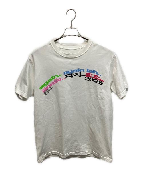 fred again（フレッド・アゲイン）fred again (フレッド・アゲイン) 2025フジロック会場限定 半袖Tシャツ ホワイト サイズ:Lの古着・服飾アイテム