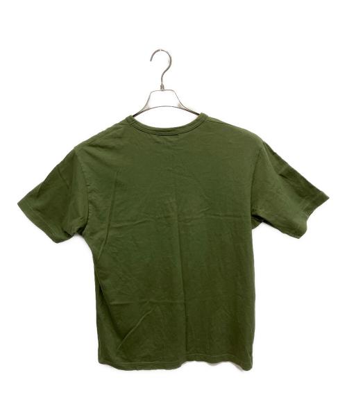 eYe COMME des GARCONS JUNYAWATANABE MAN（アイ コム デ ギャルソン ジュンヤ ワタナベ マン）eYe COMME des GARCONS JUNYAWATANABE MAN (アイ コム デ ギャルソン ジュンヤ ワタナベ マン) AD2020 半袖カットソー グリーン サイズ:Mの古着・服飾アイテム