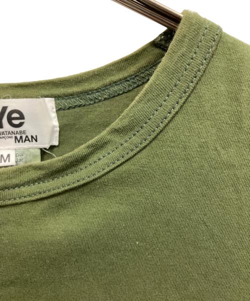 eYe COMME des GARCONS JUNYAWATANABE MAN（アイ コム デ ギャルソン ジュンヤ ワタナベ マン）eYe COMME des GARCONS JUNYAWATANABE MAN (アイ コム デ ギャルソン ジュンヤ ワタナベ マン) AD2020 半袖カットソー グリーン サイズ:Mの古着・服飾アイテム