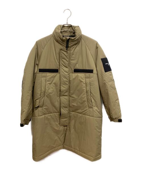 COMME des GARCONS（コムデギャルソン）COMME des GARCONS (コムデギャルソン) エステルリップクロス PRIMALOFT プリマロフト AD2022 中綿コート ブラウン サイズ:XSの古着・服飾アイテム