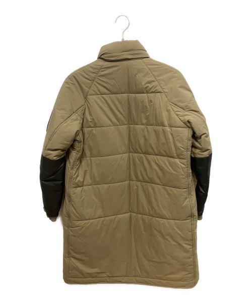 COMME des GARCONS（コムデギャルソン）COMME des GARCONS (コムデギャルソン) エステルリップクロス PRIMALOFT プリマロフト AD2022 中綿コート ブラウン サイズ:XSの古着・服飾アイテム