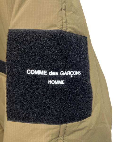 COMME des GARCONS（コムデギャルソン）COMME des GARCONS (コムデギャルソン) エステルリップクロス PRIMALOFT プリマロフト AD2022 中綿コート ブラウン サイズ:XSの古着・服飾アイテム