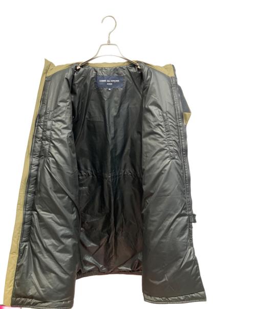 COMME des GARCONS（コムデギャルソン）COMME des GARCONS (コムデギャルソン) エステルリップクロス PRIMALOFT プリマロフト AD2022 中綿コート ブラウン サイズ:XSの古着・服飾アイテム